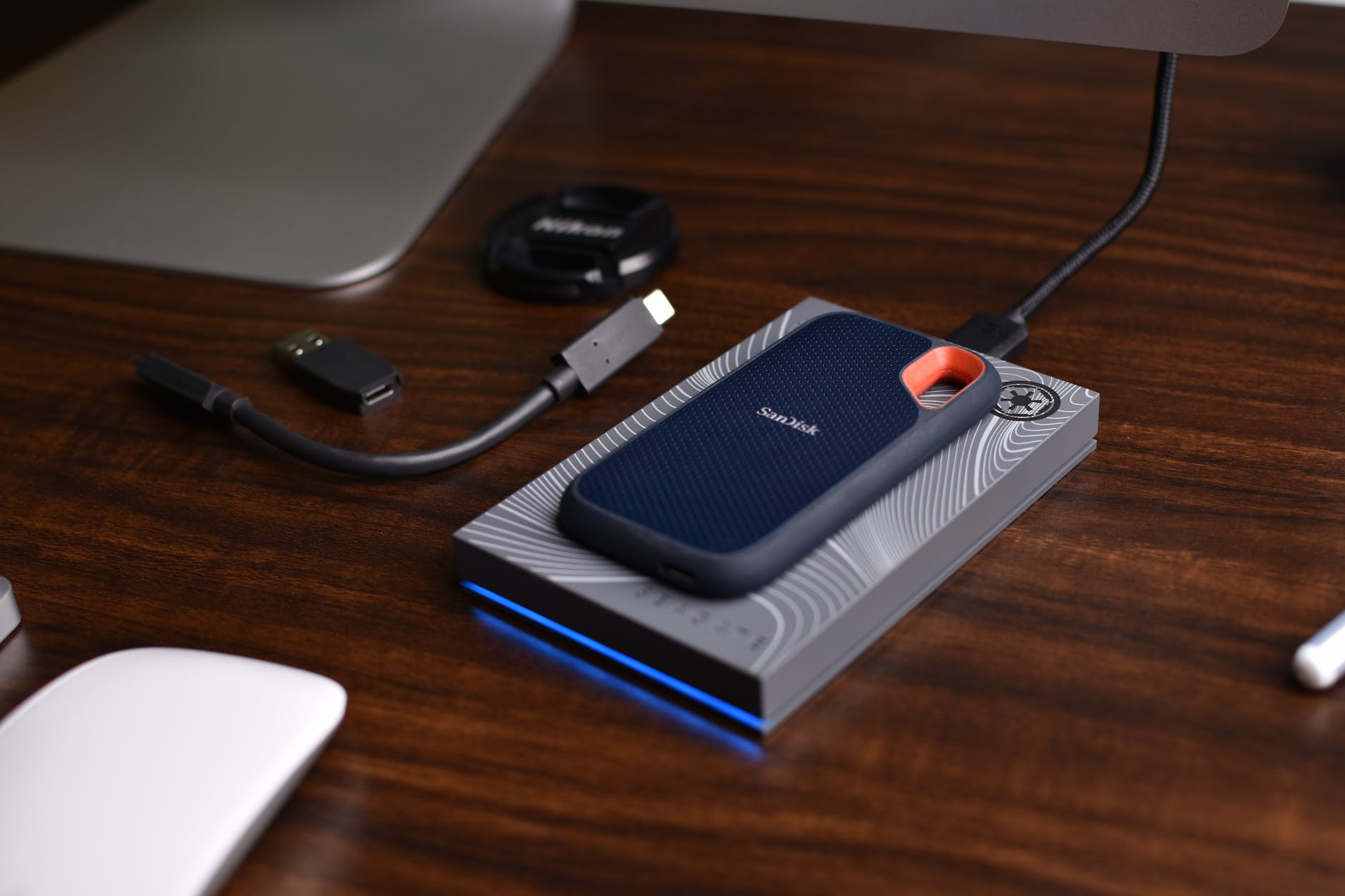 mac: When you need more disk get an external SSD SanDisk Pro-G40